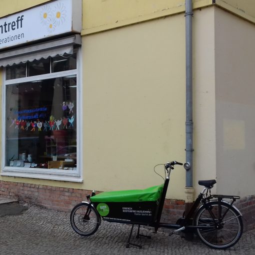 Lastenfahrrad "Gretchen"ausleihen