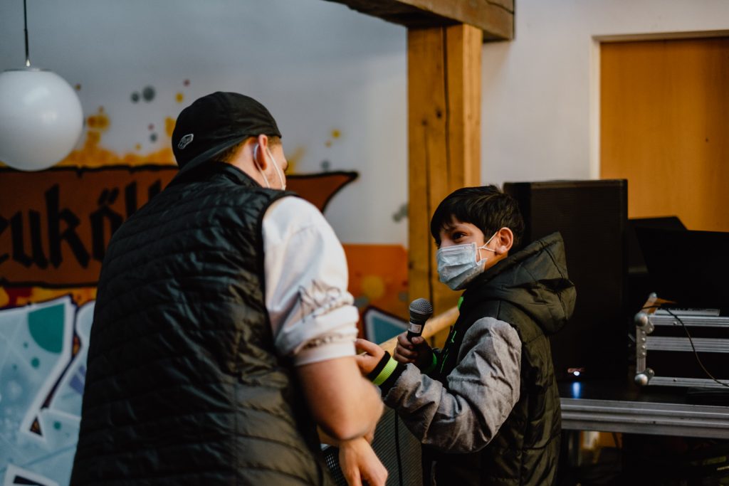 Jugendclun Die Scheune Rap-Workshop