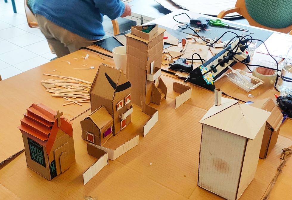 Ausstellung "Lebensrealitäten" im Sirius-Treff