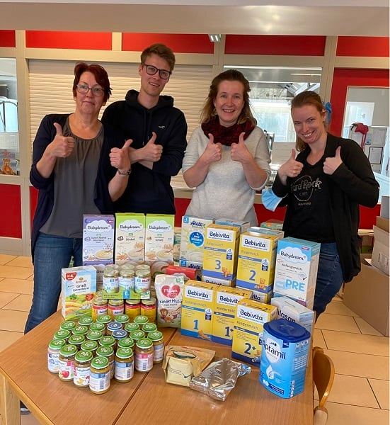 Spendensammlung für die Ukraine