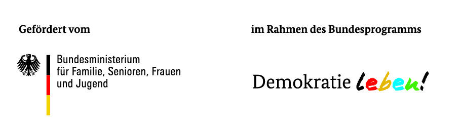 Förderlogo Bundesprogramm "Demokratie leben"