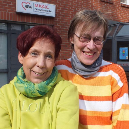 Ehrenamtliche Susanne und Sabine