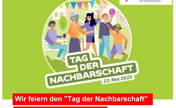 Tag der Nachbarschaft wird am 23.5. gefeiert, Bild zum Link mit dem Programm