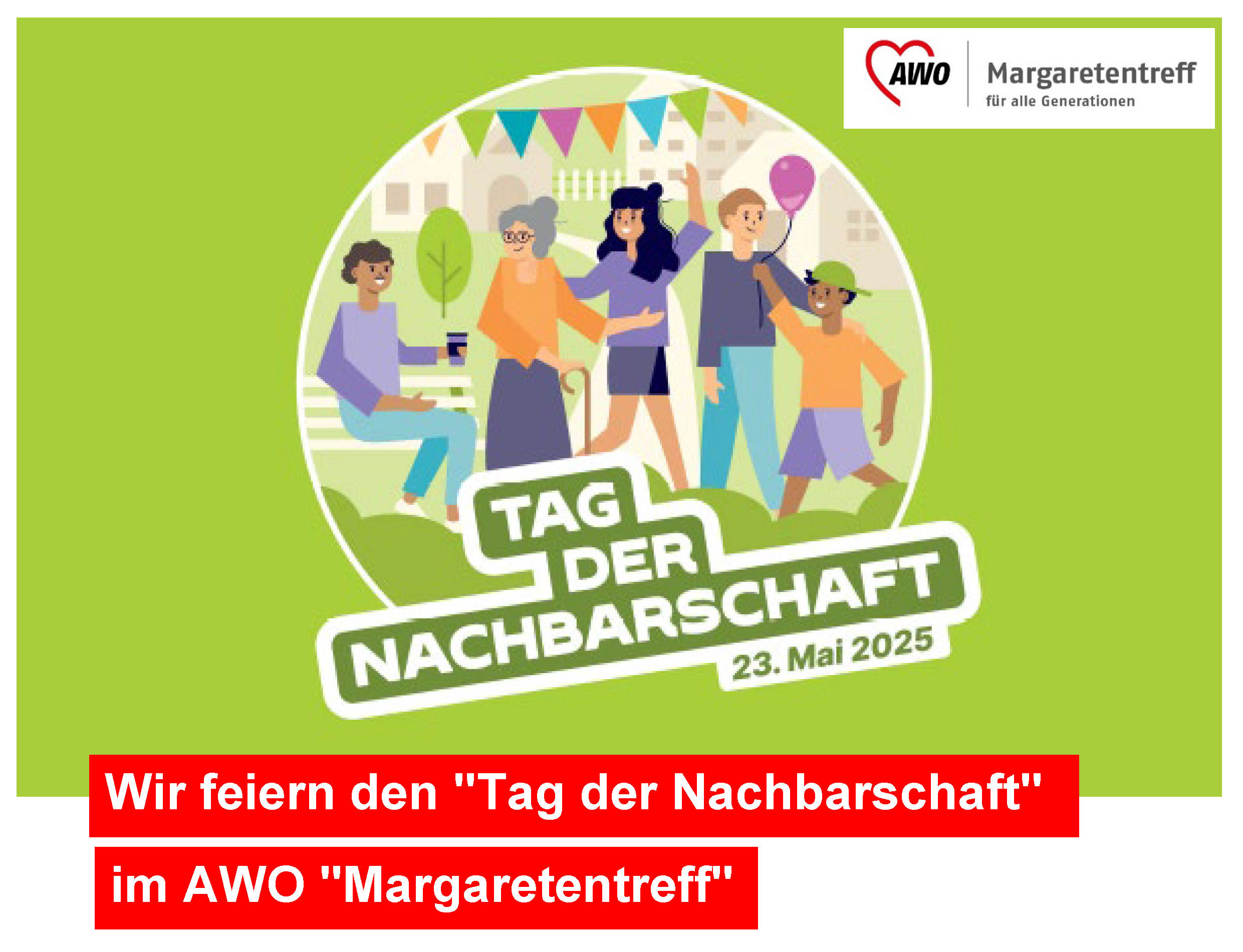 Tag der Nachbarschaft wird am 23.5. gefeiert, Bild zum Link mit dem Programm