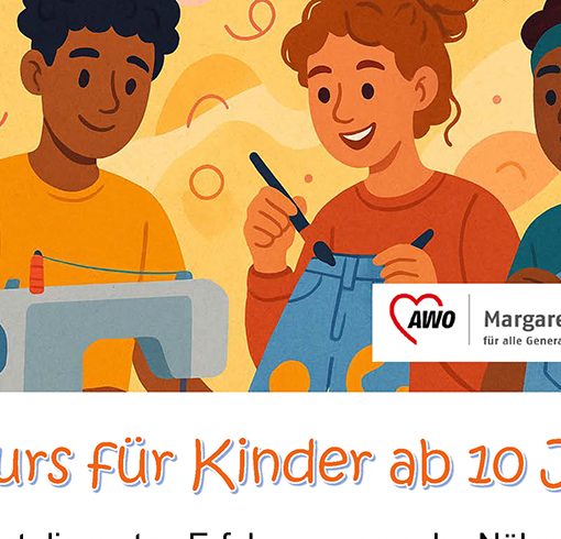 Margaretetnetreff, Nähkurs für Kinder
