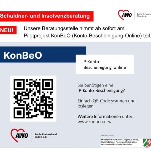NEu: Projekt Konto-Bescheinigung-Online mit QR-Code