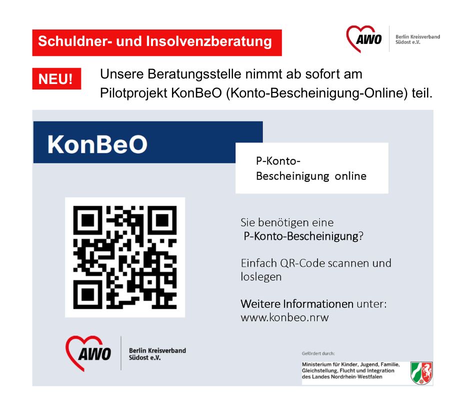 NEu: Projekt Konto-Bescheinigung-Online mit QR-Code