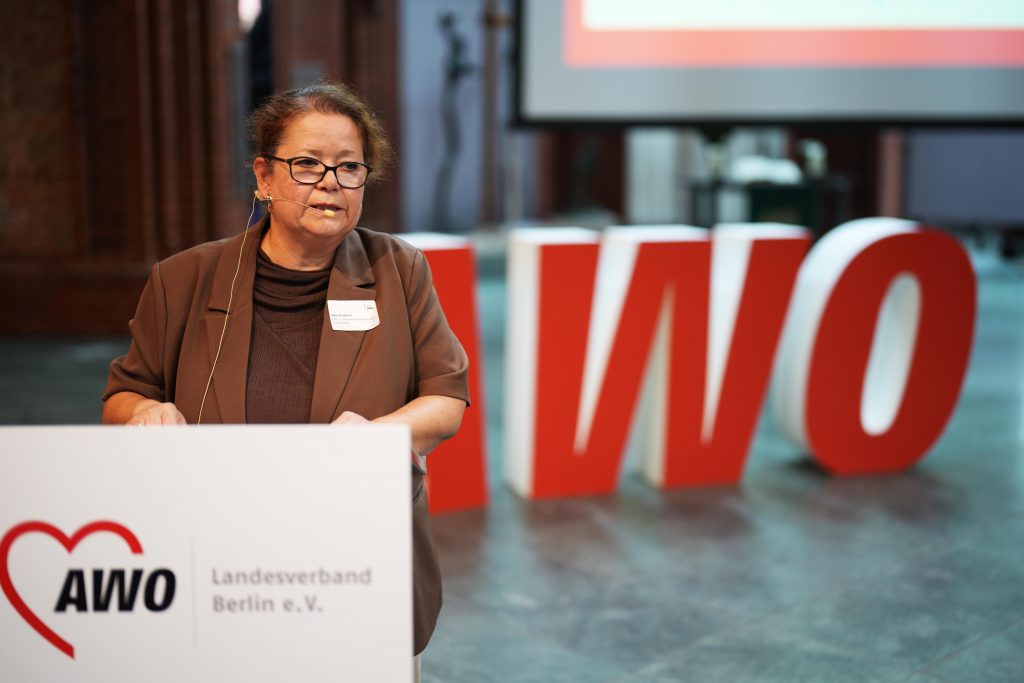 AWO Landesverband, Wahlkampfrede, Fr. Radzewill
