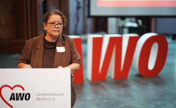 AWO Landesverband, Wahlkampfrede, Fr. Radzewill