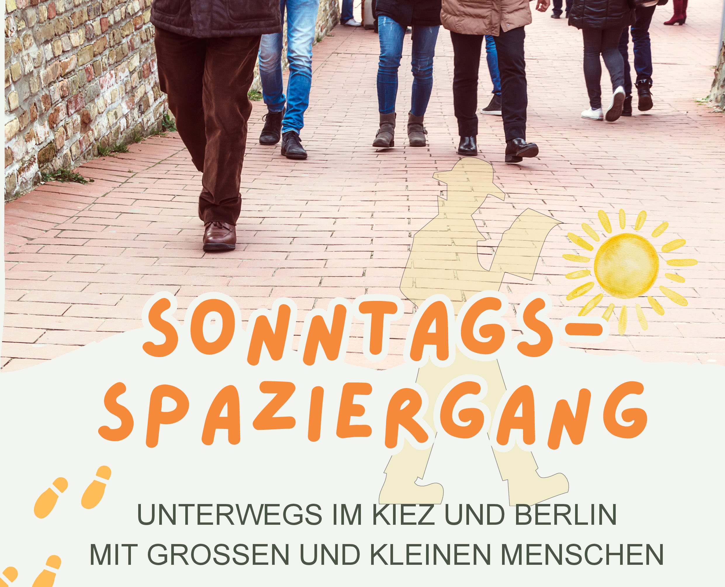Sonntags-Spaziergang im Kiez vom Margaretentreff für jung und alt